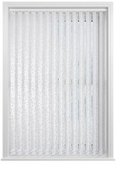 Jasmine (Blackout), Lily White - Vertical Blind